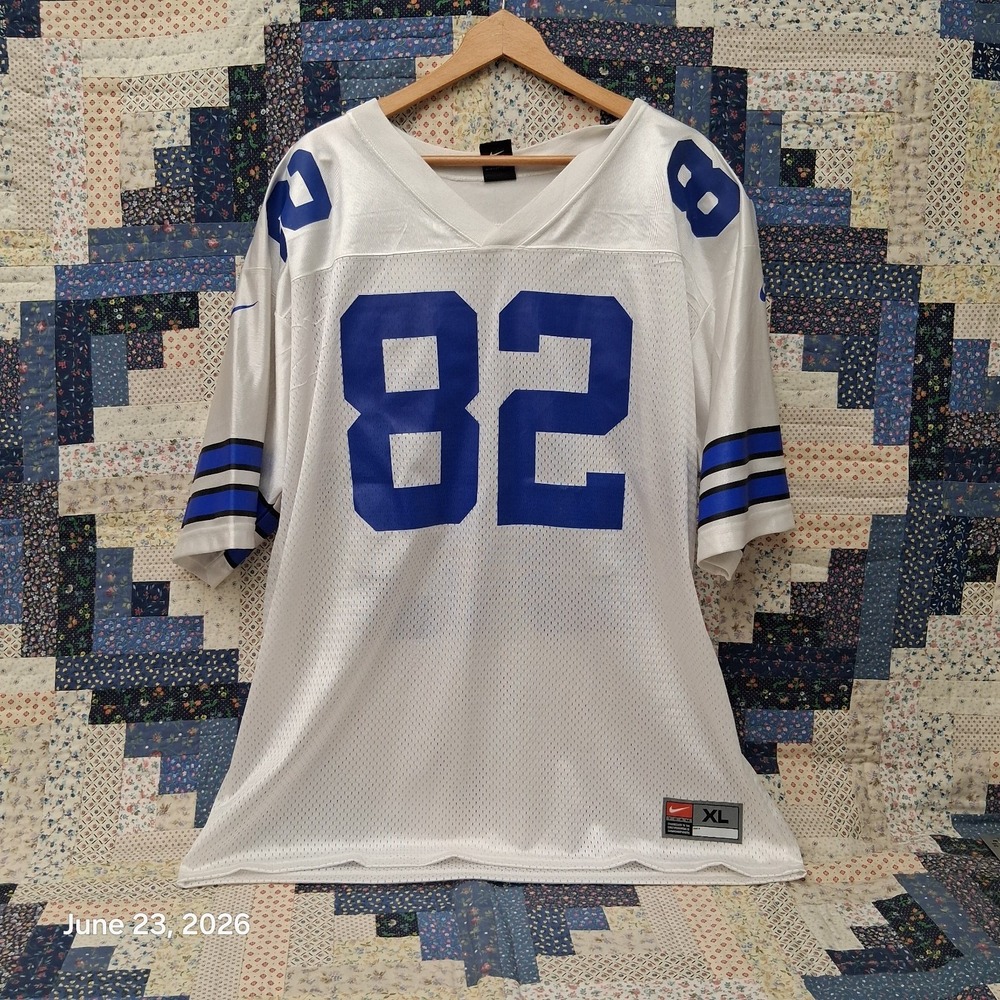 Team Nike Dallas Cowboys James McKnight #82 Signed Jersey